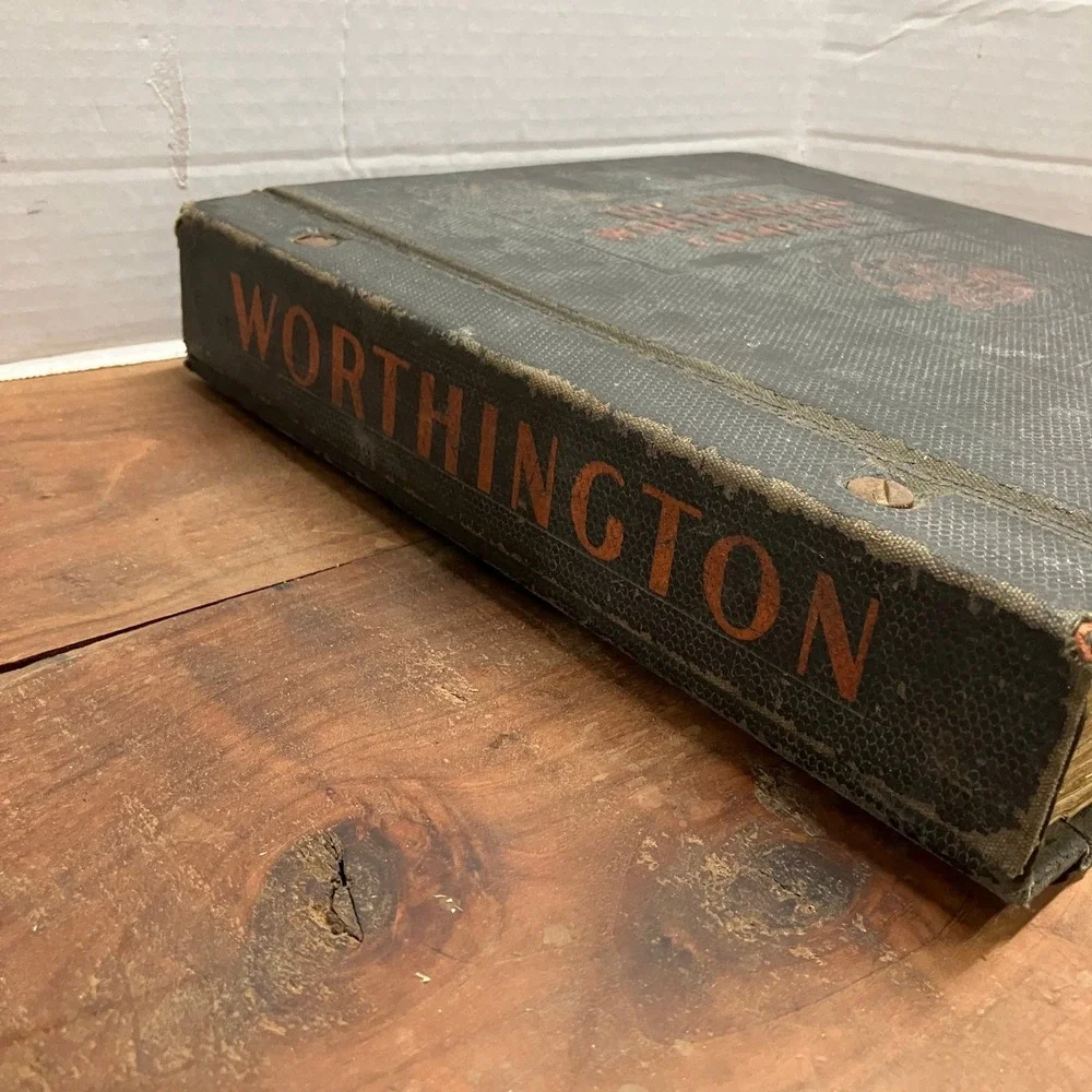 Vintage 1939 Geo Worthington Co Cleveland Ohio Hardware Tools Industrial Catalog